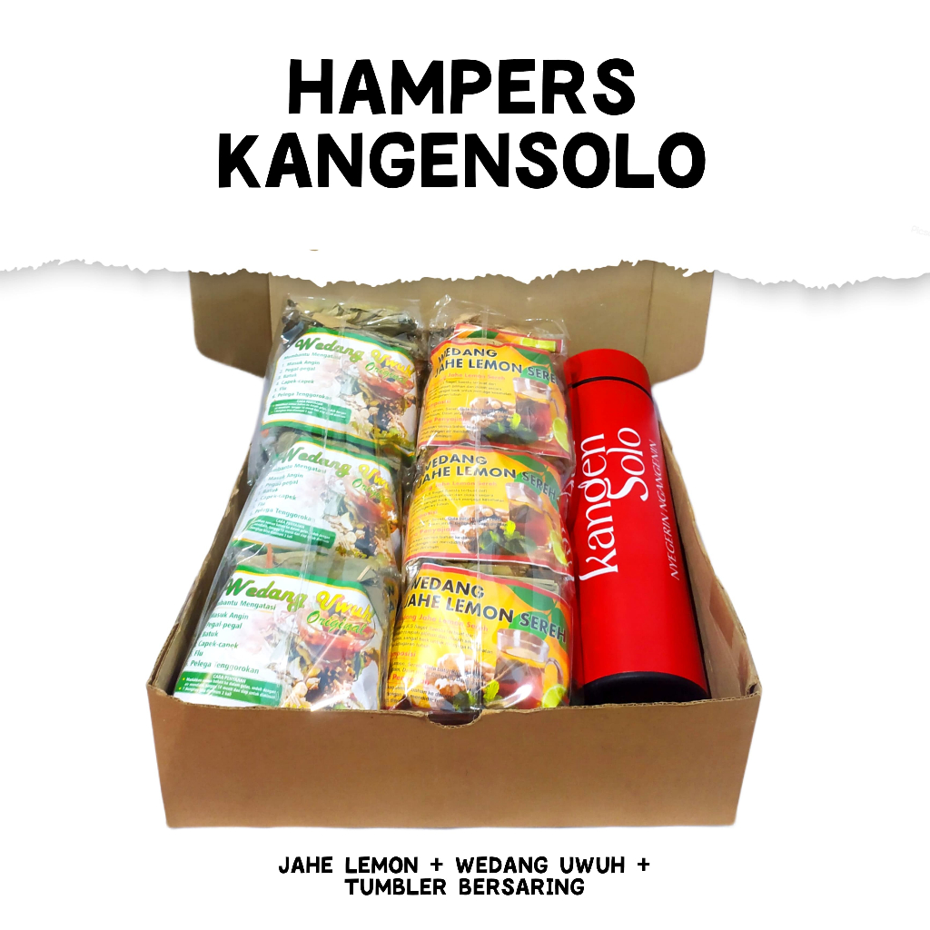 

Parcel Hampers Spesial Minuman Herbal Kangensolo Siap Seduh