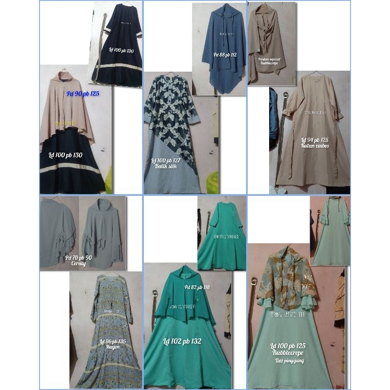 Set Gamis khimar