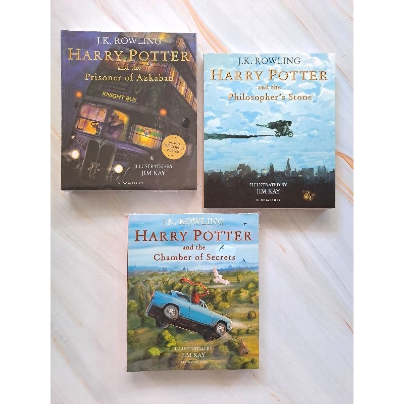 ORIGINAL Harry Potter Illustrated by Jim Kay (English/Softcover/Terbitan Bloomsbury)