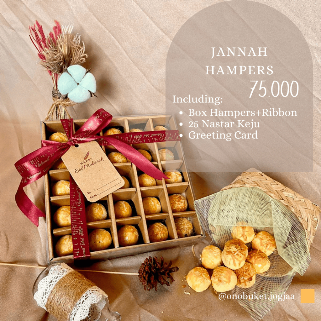 

Jannah Hampers / Hampers Idul Adha / Hampers Kue Kering / Kue Nastar / Kue Lebaran