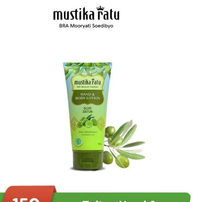 Mustika Ratu Hand & Body Lotion Olive Zaitun - Bengkoang 150gr - Body Lotion
