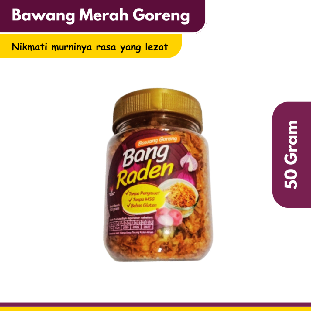 

Bawang Merah Goreng Bang Raden