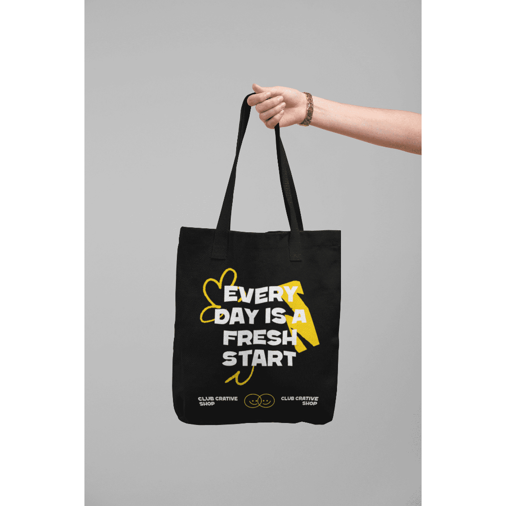 Tata Apparel Store- Tas Tote Bag Kanvas - Totebag Pria Wanita