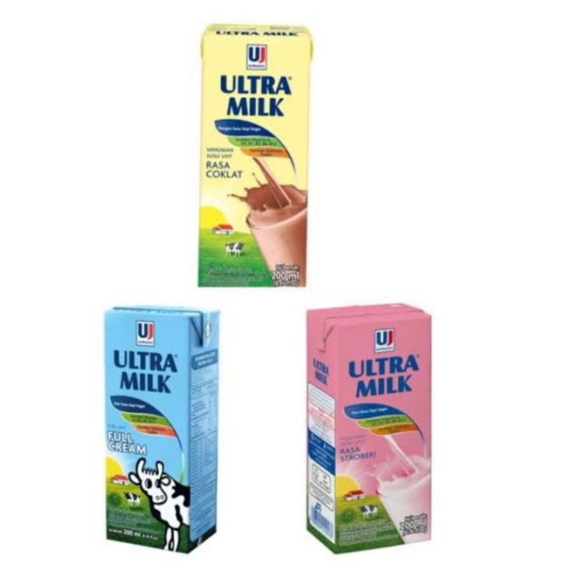 

ULTRAMILK SUSU UHT NETTO 200ML