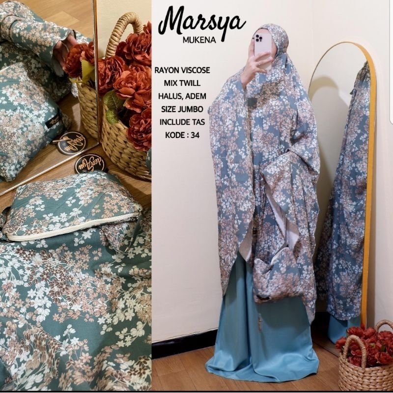 MOTIF BARU MARSYA MUKENA ORI DEN AYU /GARDENIA MUKENA/EMINA MUKENA BY DEN AYU /MISHA MUKENA /ANNE MU