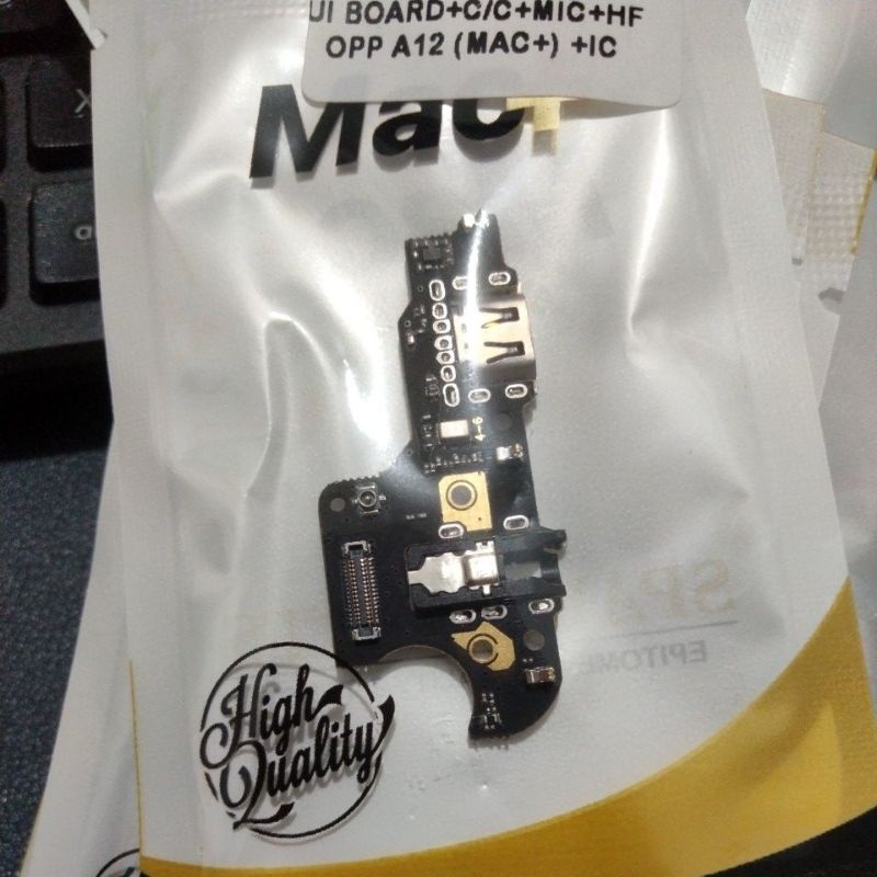 PAPAN CAS + MIC + H/F OPPO A12 + IC