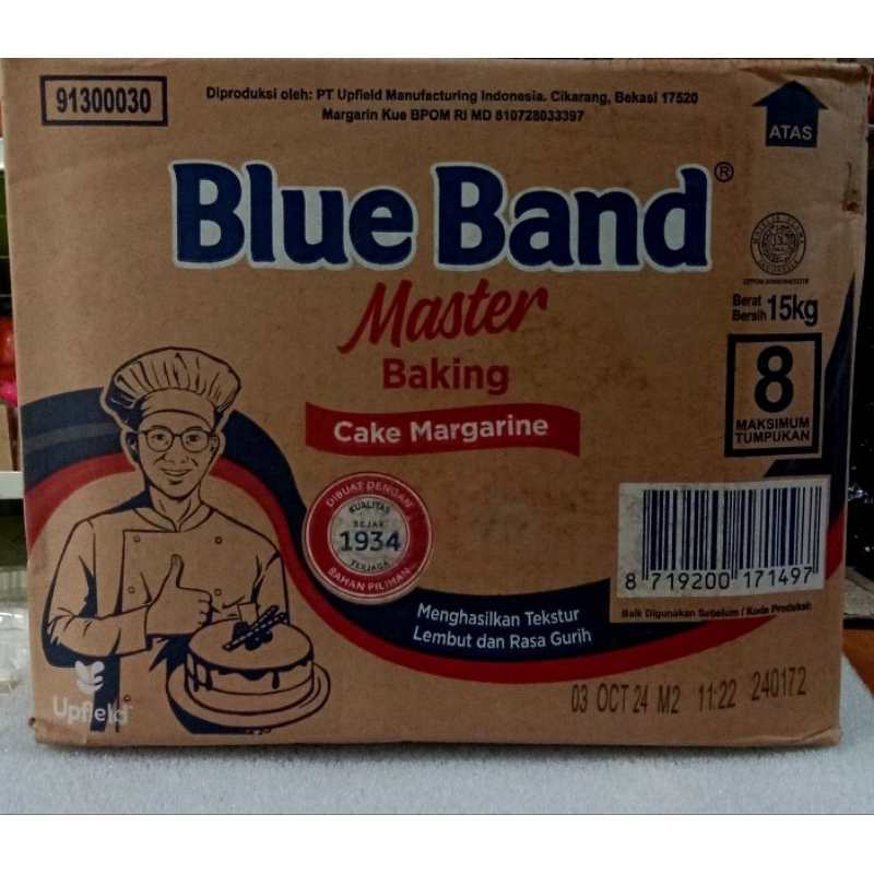 

BLUE BAND MASTER CAKE MARGARINE REPACK 1KG