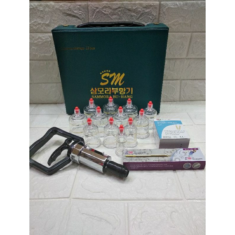Kop bekam SAMMORA 12 BIRU/Alat Bekam sammora original korea/Kop angin sammora ori