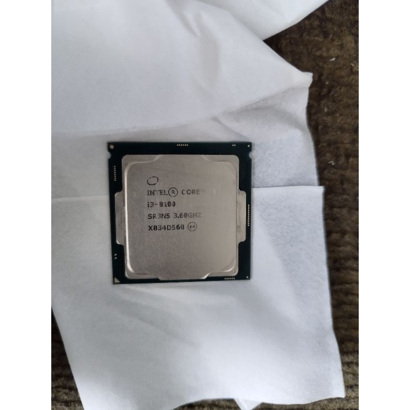 processor Intel core I3 8100