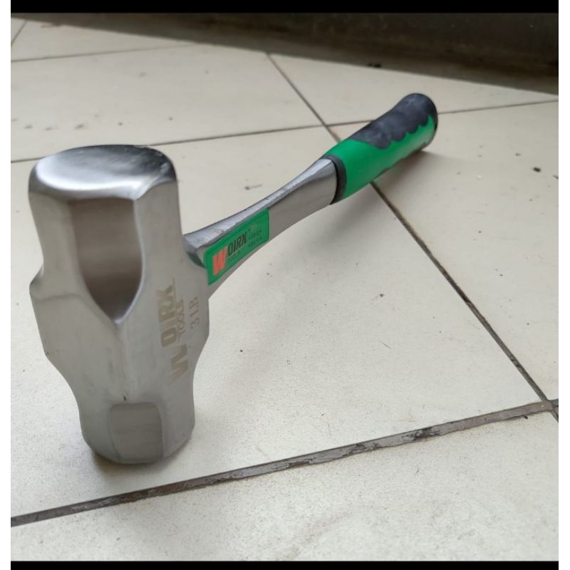 Palu batu palu godam/ palu bogem woirx tools 3lb gagang besi