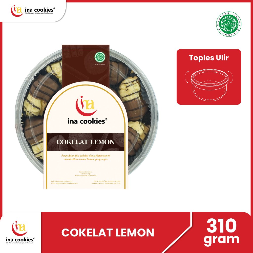 

Coklat Lemon Reguler Ina Cookies