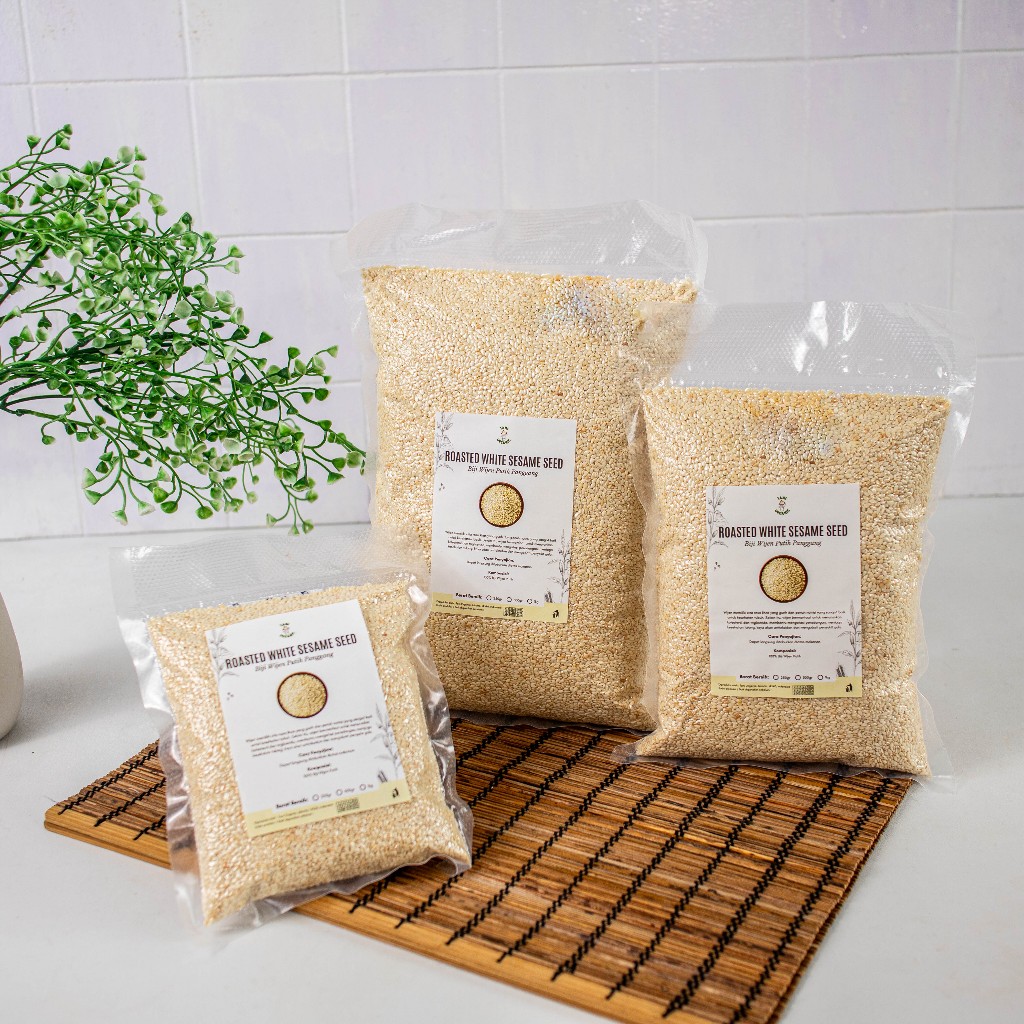 

Tani Organic Roasted White Sesame Seed - Biji Wijen Putih Panggang