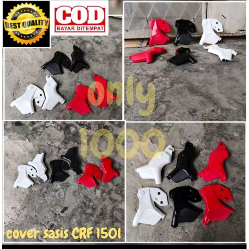 TUTUP SASIS CRF 150 L COVER RANGKA FRAME GUARD CRF150L TRAIL SUPERMOTO MOTOCROSS
