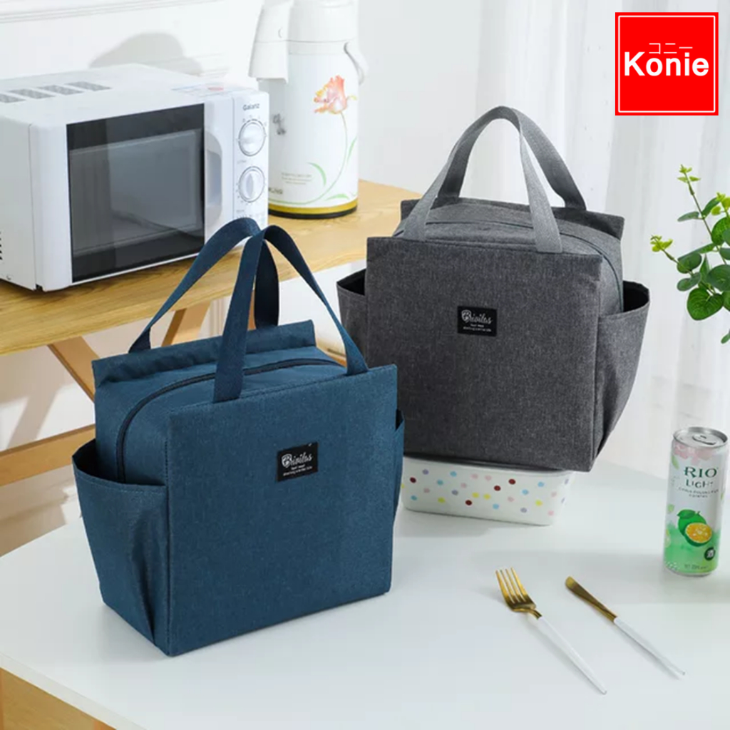 TAS BEKAL UKURAN BESAR / BIG LUNCH BAG / TAS BEKAL KANTOR / TAS BEKAL ANAK