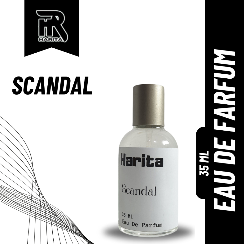Harita parfum/minyak wangi eau de parfum wangi scandal tahan lama isi 35ml