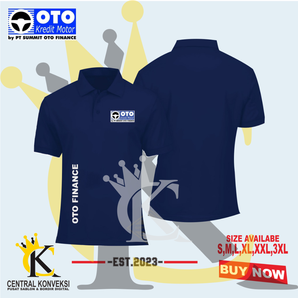 POLOHIRT KERAH OTO KREDIT MOTOR / KAOS KERAH OTO KREDIT MOTOR MURAH
