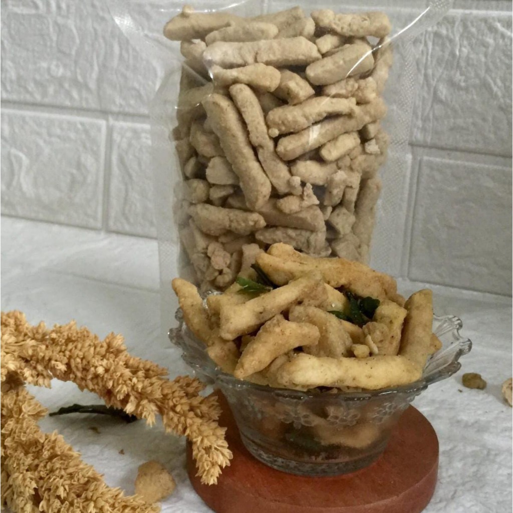 

Cemilan Basreng Pedas Dan Ori Kemasan Pouch Berat 200 Gram
