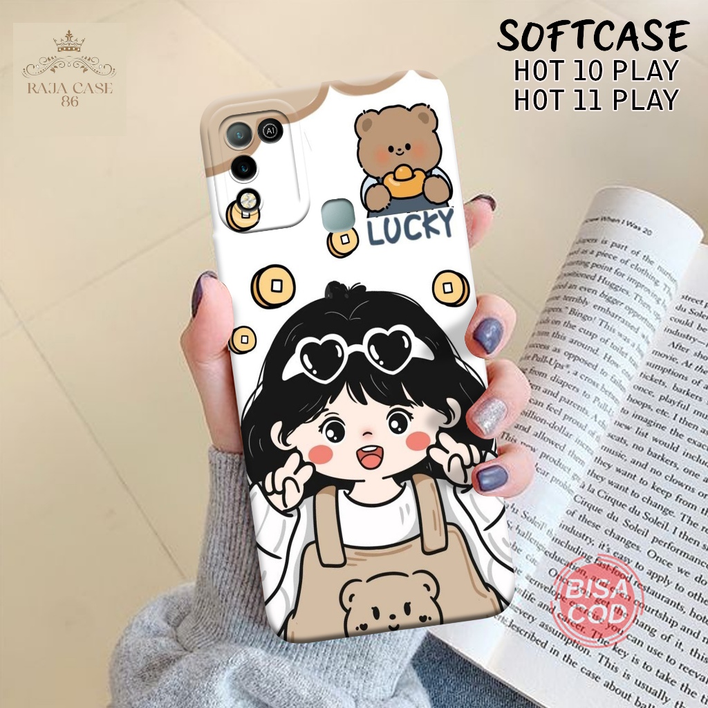 Case Infinix Hot 10 play / Hot 11 Play - Rajacase - casing handphone - Hot 10 play / Hot 11 Play - M