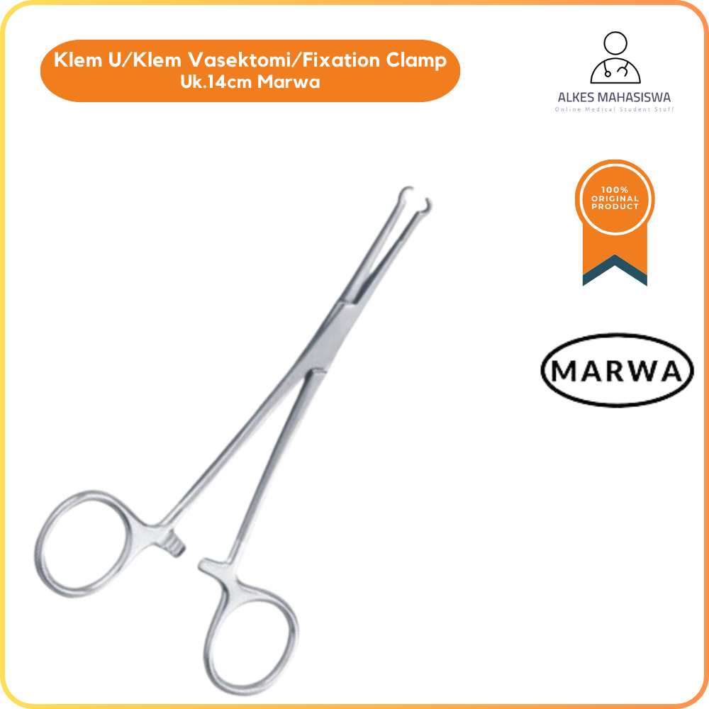 Klem Vasektomi / Klem U / FIXATION Clamp - MARWA