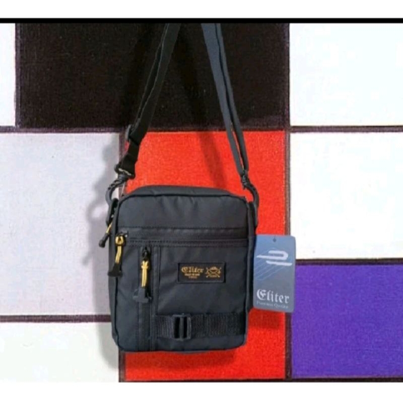 Tas slempang slingbag pria wanita anti air