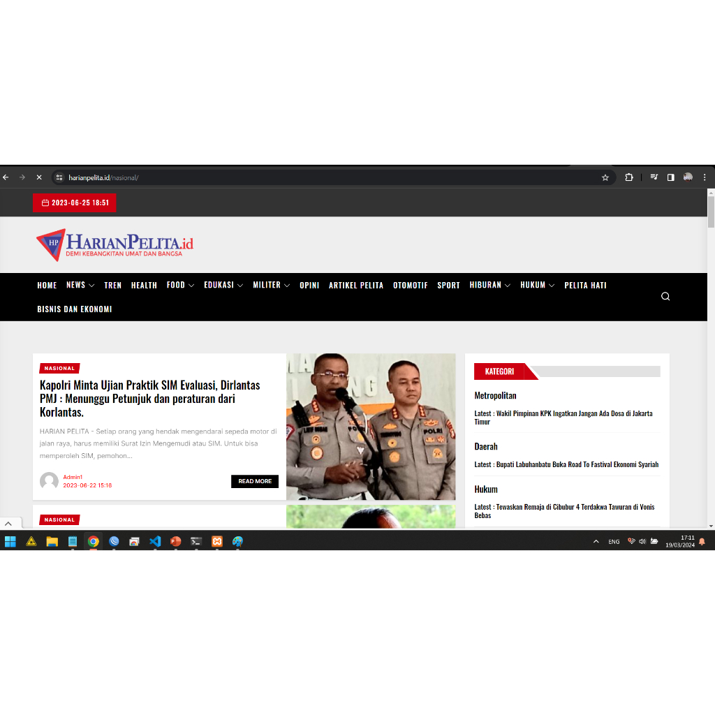 Jasa Pembuatan Web Portal Berita