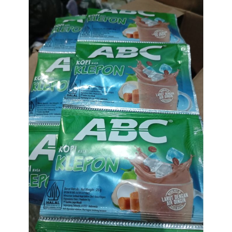 

ABC kopi klepon sachet
