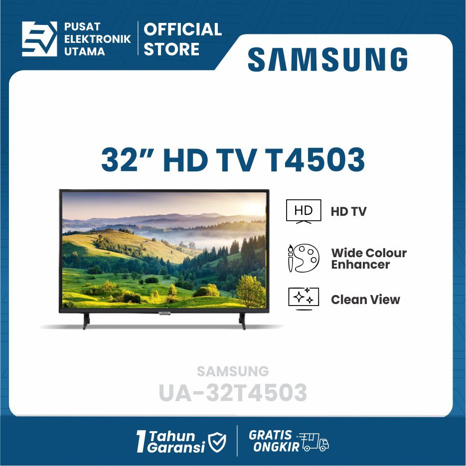 SAMSUNG 32T4503 HD Ready Smart TV DIGITAL TV GARANSI RESMI