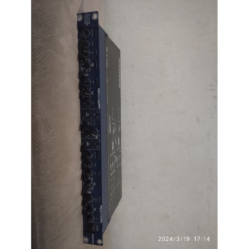 crossover Samson S.3-way stereo/4way mono bekas normal original