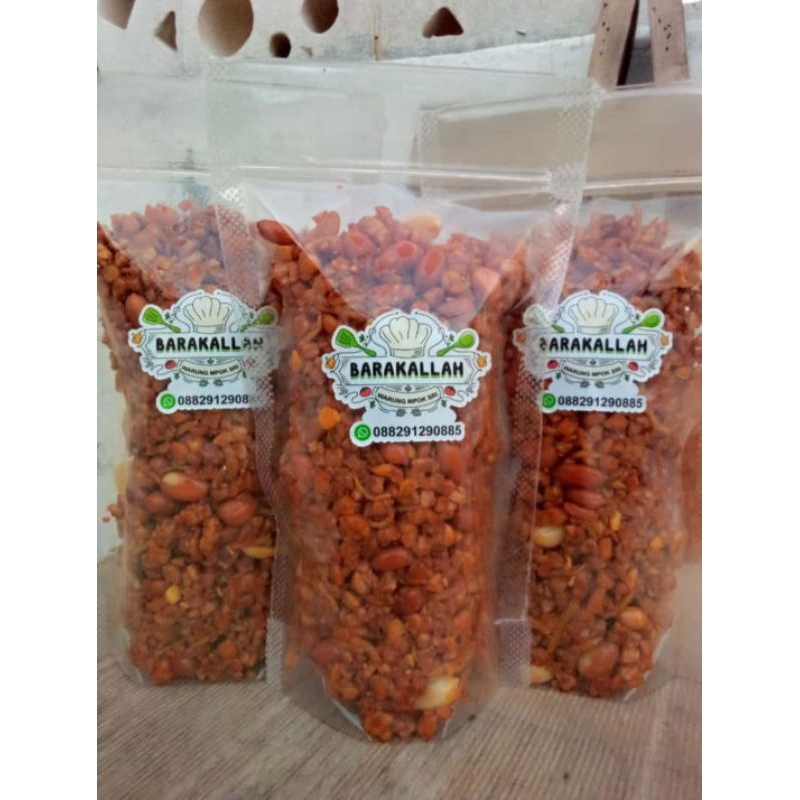 

Teri kacang tempe 150gr