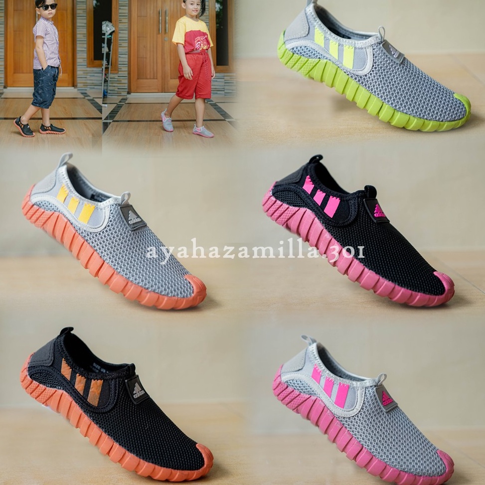 Murah Meriah  ON SALE sepatu adidas jawpaw slip on anak premium quality guaranteedsepatu sepeda anak