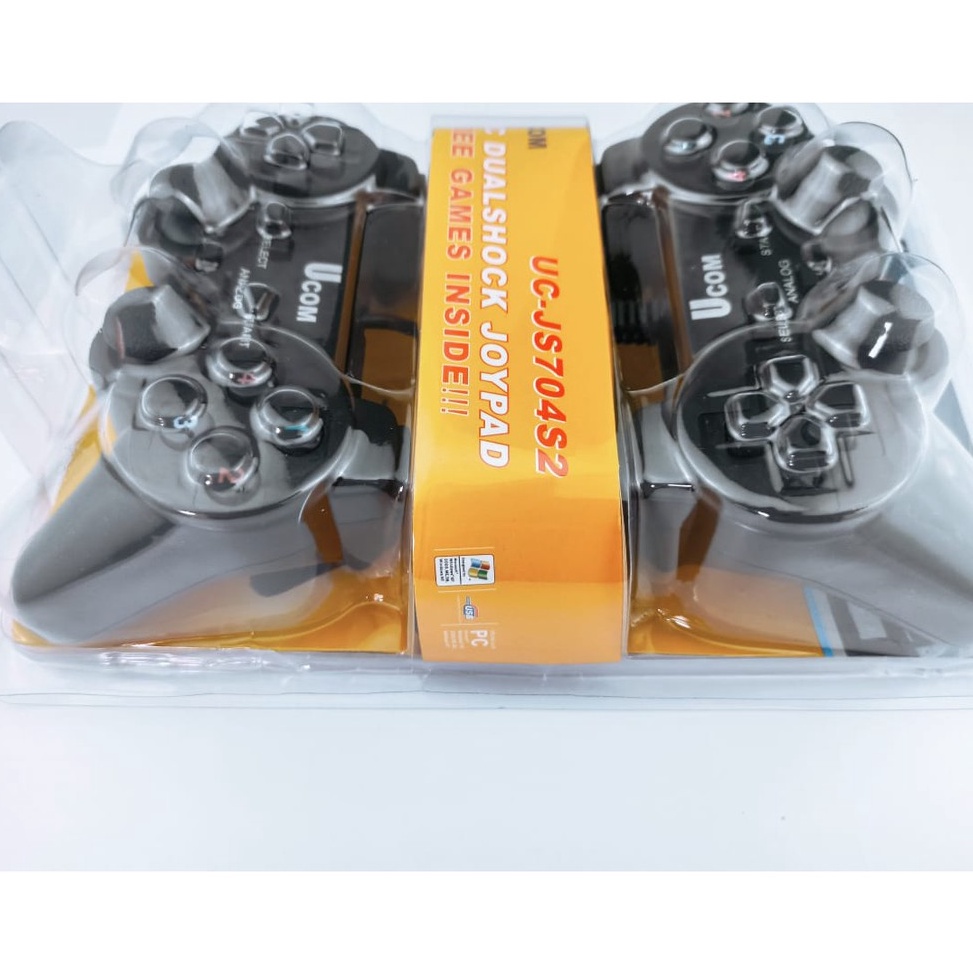 BIG SALE Stick Gamepad Doble Controller USB PC Joystick  Stik komputer  Leptop PC kabel