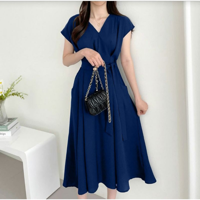 •ECLAIRE• 039 DRESS MIDI KOREA CHIKI