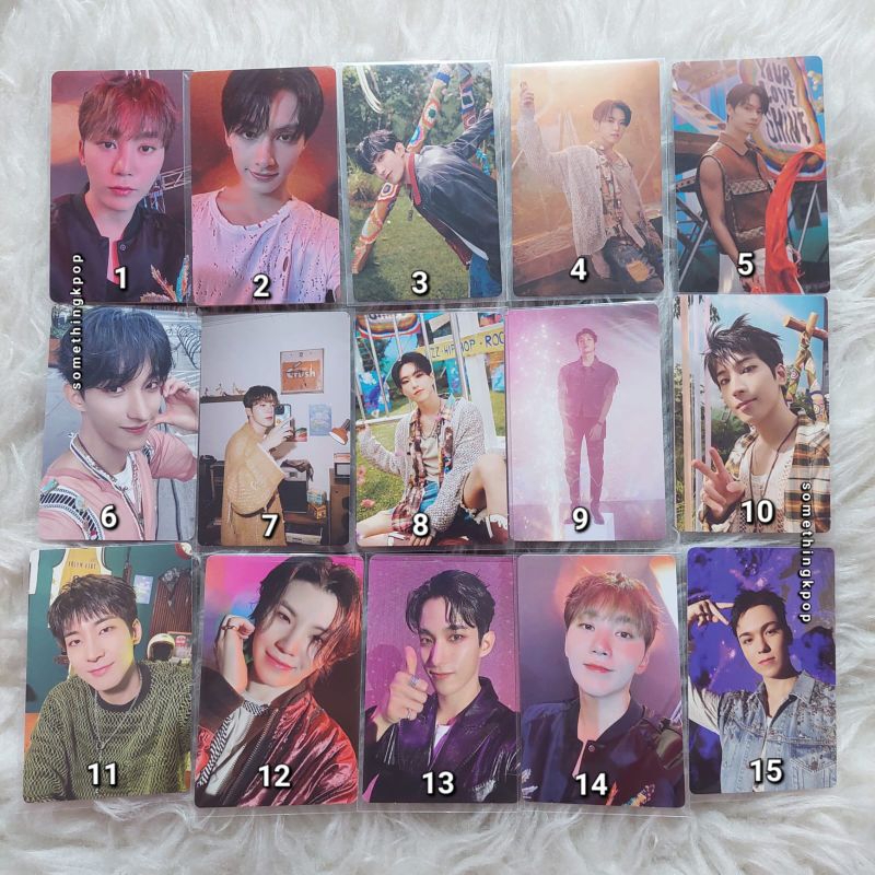 [SHARING - READY] PHOTOCARD SEVENTEEN - 10TH MINI ALBUM SEVENTEENTH HEAVEN | Versi 5:26 2:14 10:23 P
