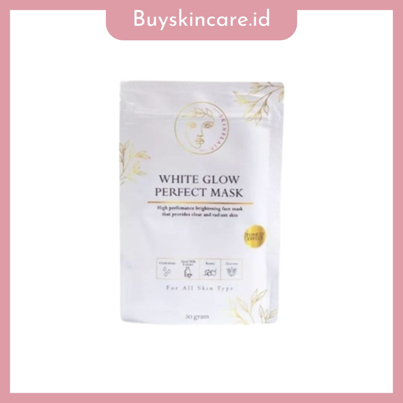 READY SKINFLAIR WHITE GLOW PERFECT MASK POWDER MASKER WHITENING GLOWING BY SKINFLAIR
