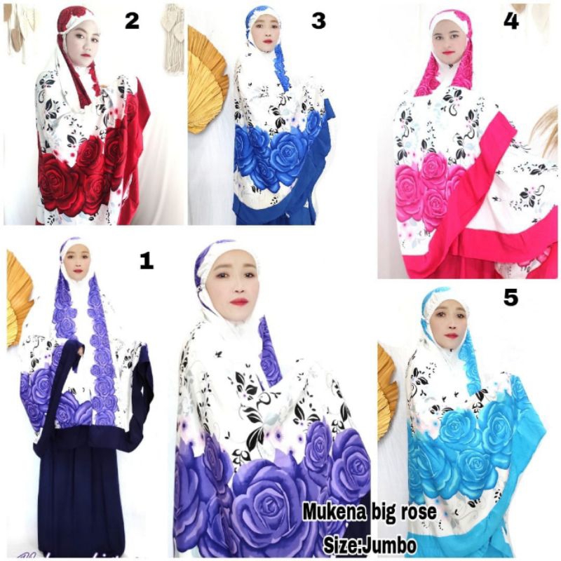 Mukena Bali Jumbo Sakura