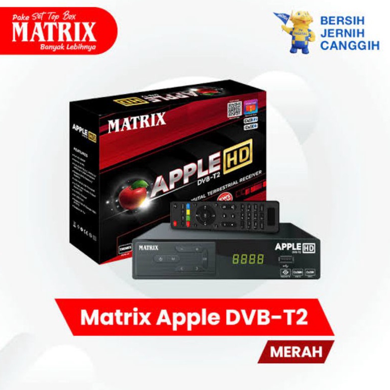 MURAH MERIAH Set Top Box TV Digital Luby  Matrix Apple DVBT21 DVBT22 DVBT23 Analog STB DVB T2 Receiv