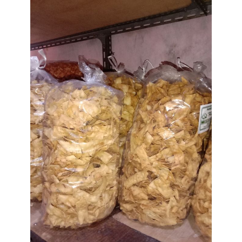 

krupuk bawang pangsit