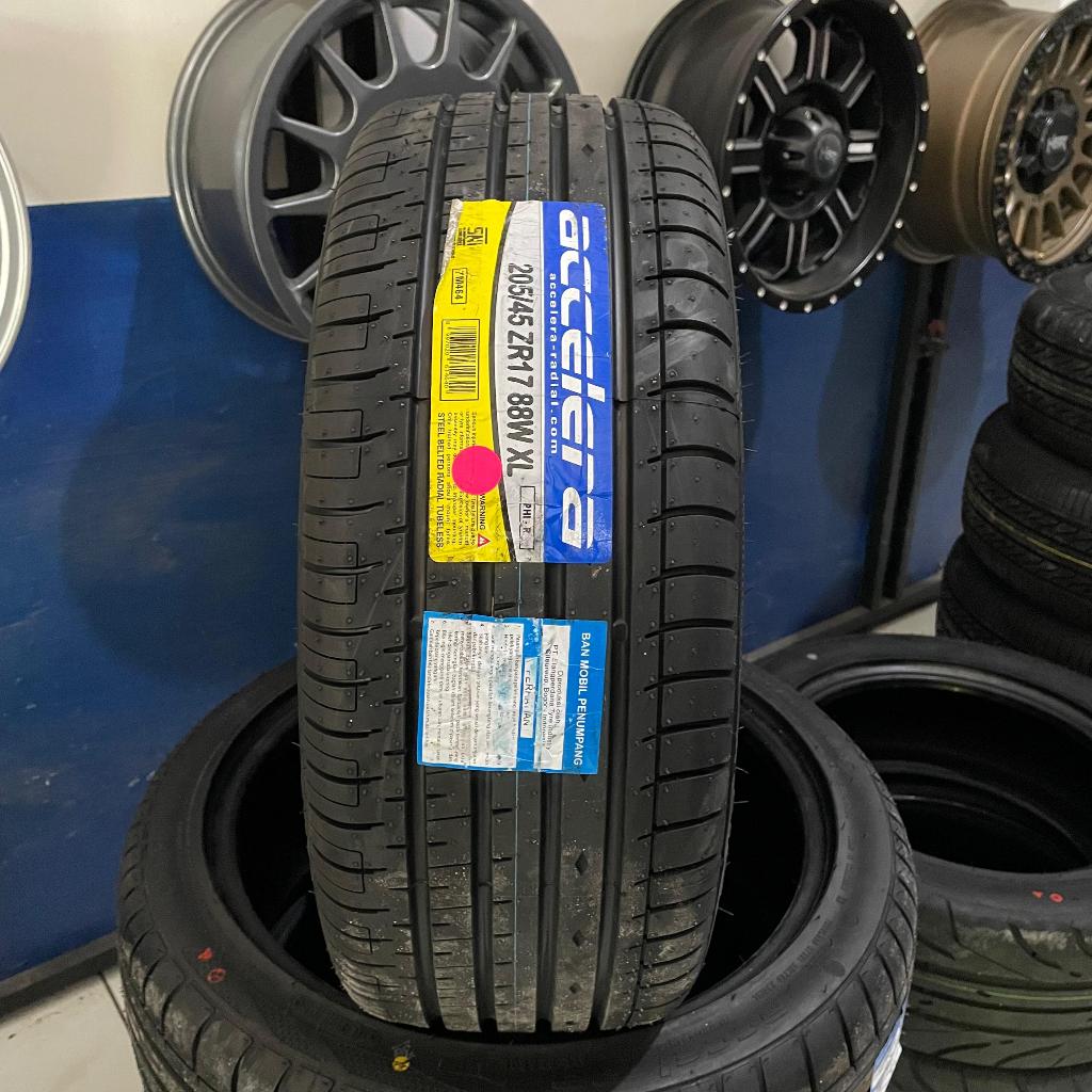 Ban accelera phi-r 205/45r17 |ban mobil ring 17 merek accelera