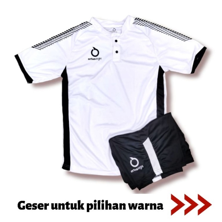 ready Jersey futsal kancing dewasa Setelan baju dan celana kaos sepak bola Murah terbaik bahan Dryfi