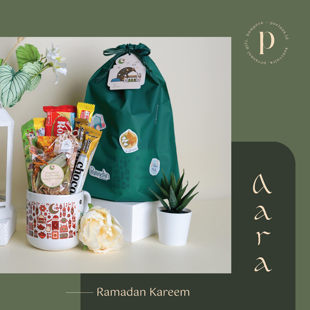 Aara by Portous.ID [READY INSTANT SAMEDAY, NO RESTOCK] - Idul Fitri Hampers Ramadan Lebaran Eid Muba