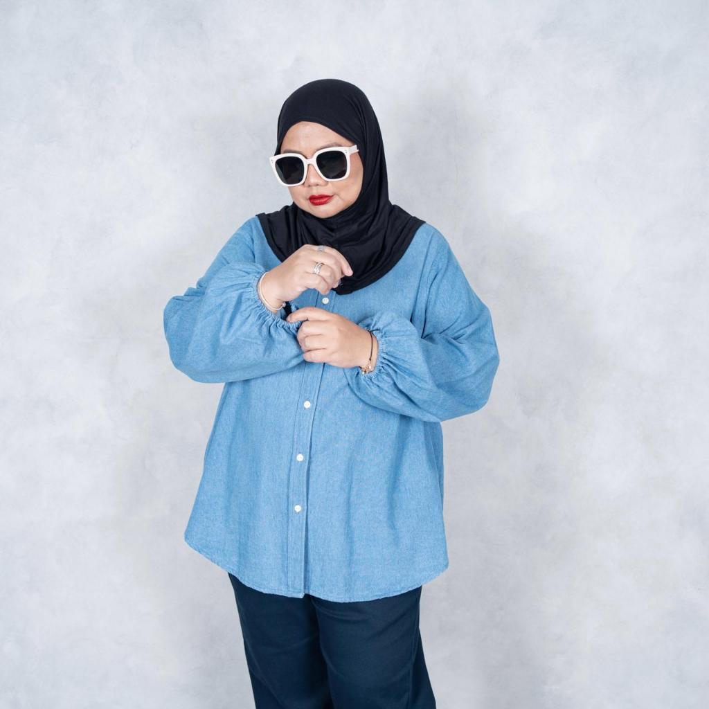 HB Kemeja Denim Chambray