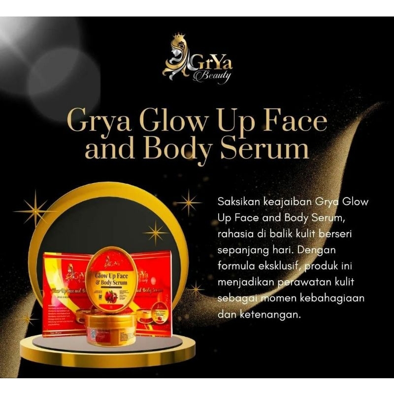 Griya beauty body serum 200gr