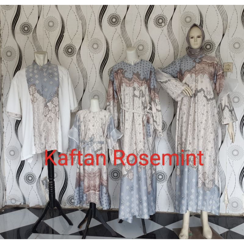 baju lebaran keluarga wearing klamby kw malya dress