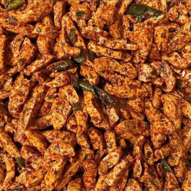 

BASRENG PEDAS DAUN JERUK 500GRAM - Cemilan gurih - cemilan pedas - 500g