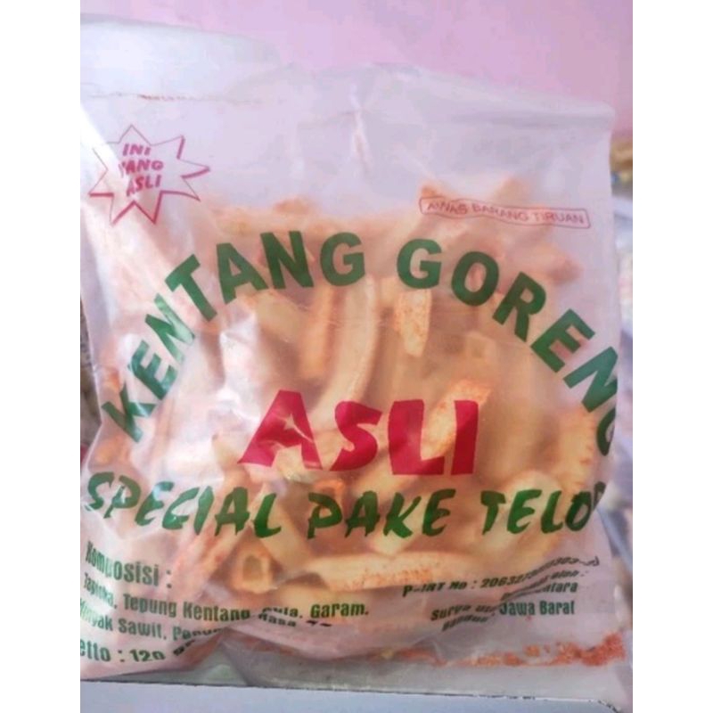 

Kentang Goreng Asli Pake Telor