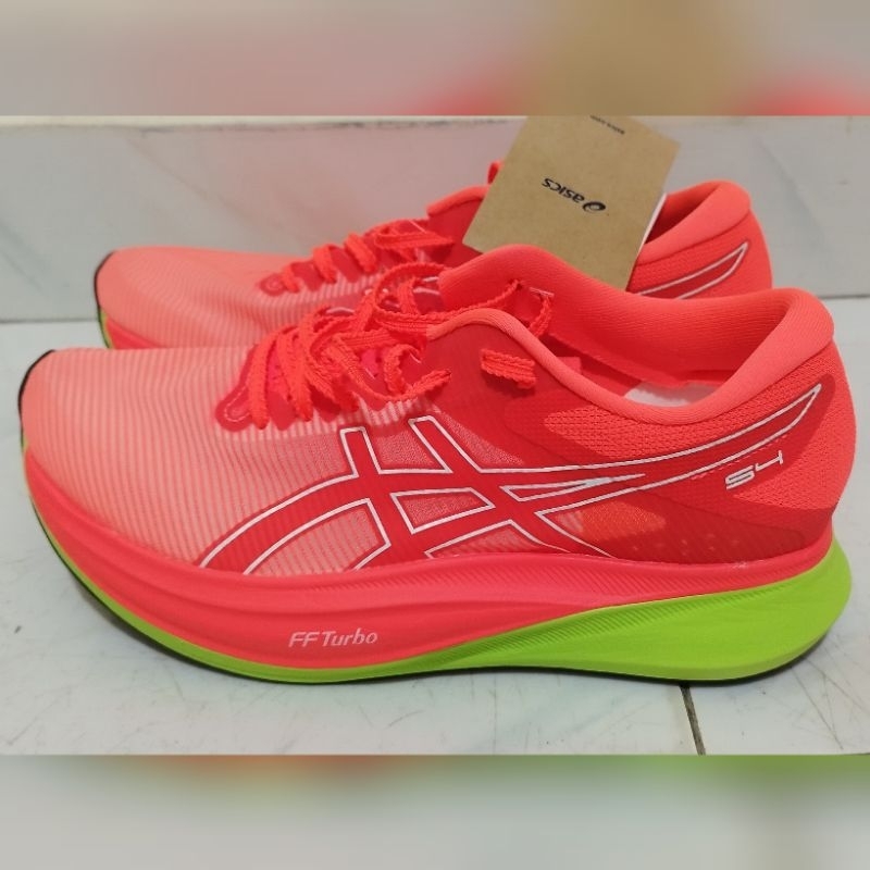 NEW Sepatu Running Asics S4 Carbon Plate Original 100% UNISEX Untuk Marathon & Half Marathon