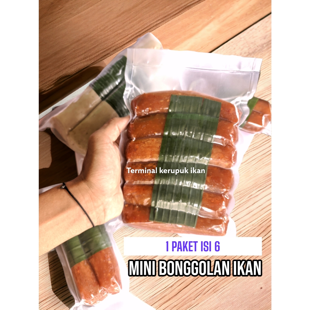 

Bonggolan Cireng Ikan Mini 1 Paket Isi 6 Lonjor Bonggolan Gresik