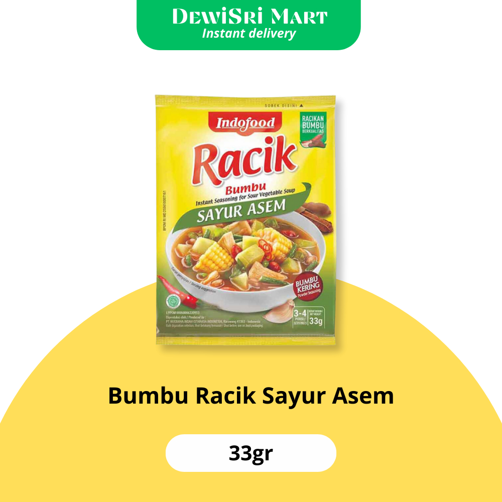 

racik asem 33gr - Kirim Instant Dewi Sri Mart