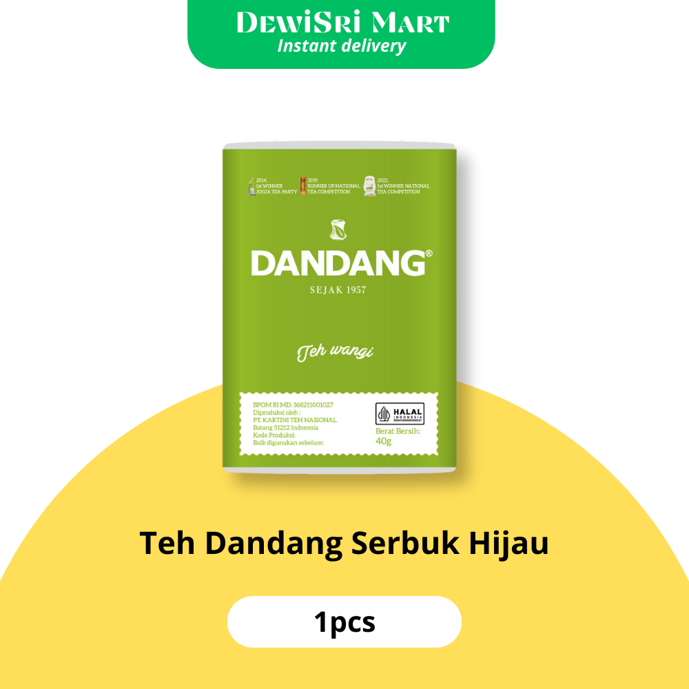 

Teh Dandang serbuk hijau 1 pcs - Dewi Sri Mart