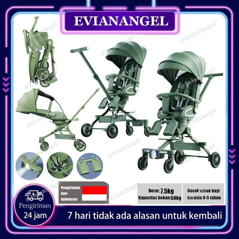 Kereta Dorong Bayi / Kereta Dorong Balita Lipat / Kereta Dorong Bayi 2 Arah